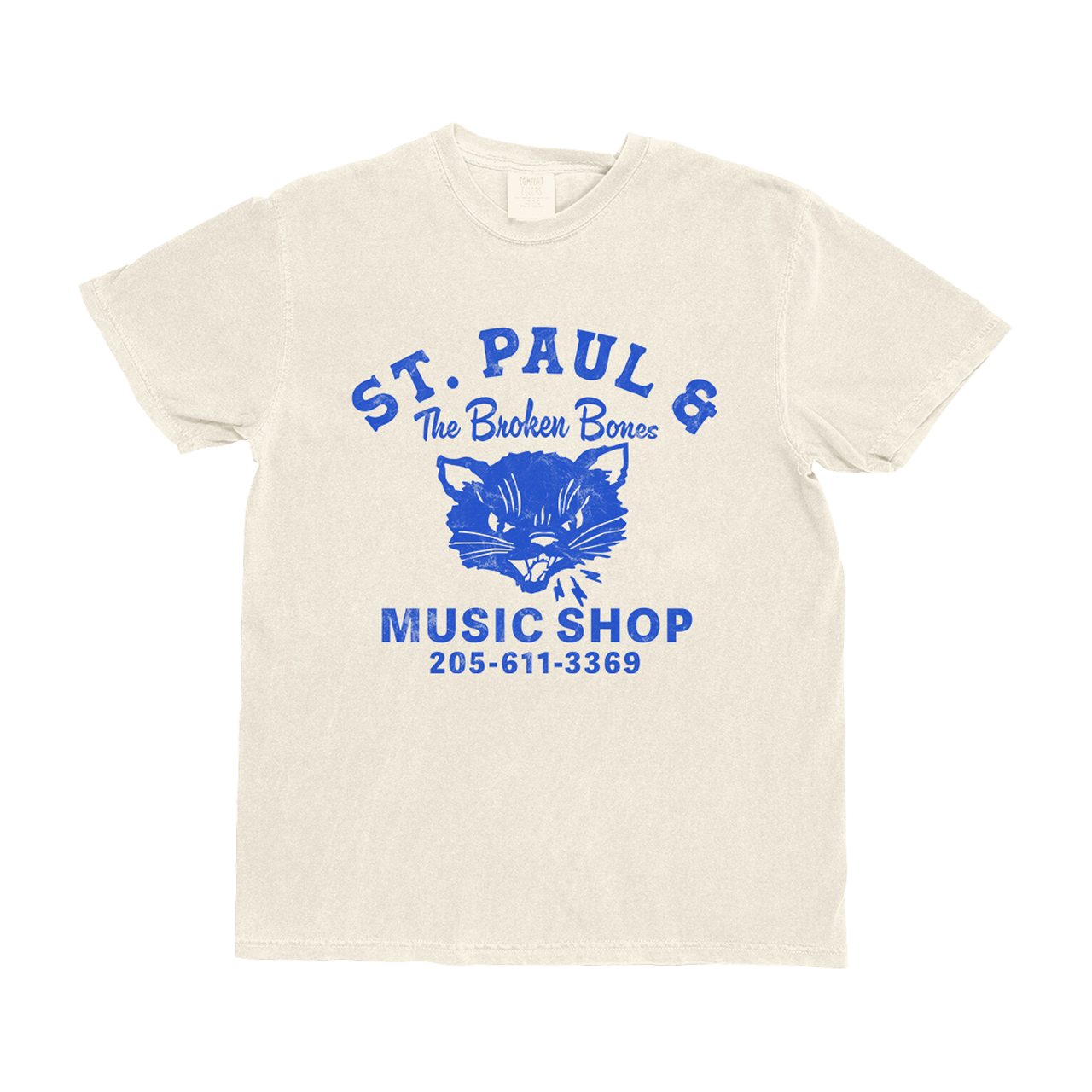 Music Shop Cat Tee