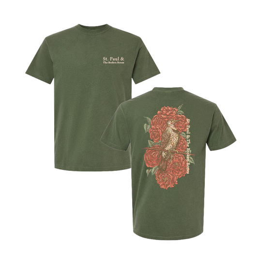 Floral Sparrow Tee