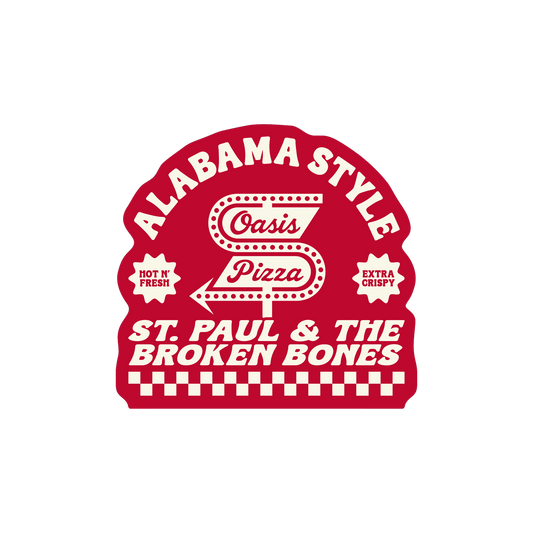 Oasis Pizza Sticker