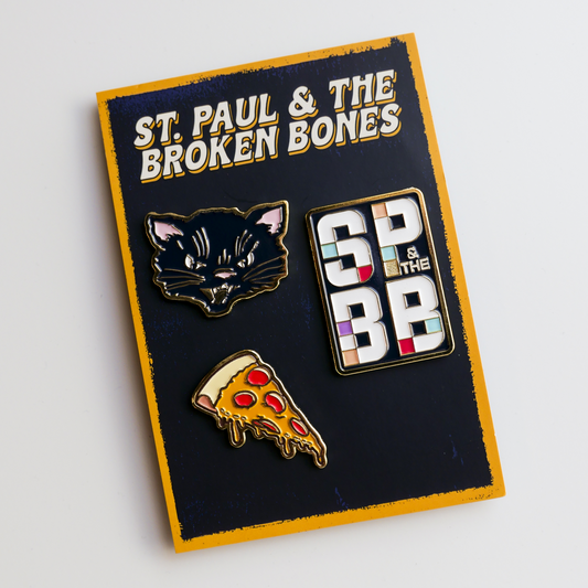 St. Paul & The Broken Bones Enamel Pin Pack